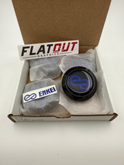 Enkei – Blue on Black (with matching decal) center cap decal set