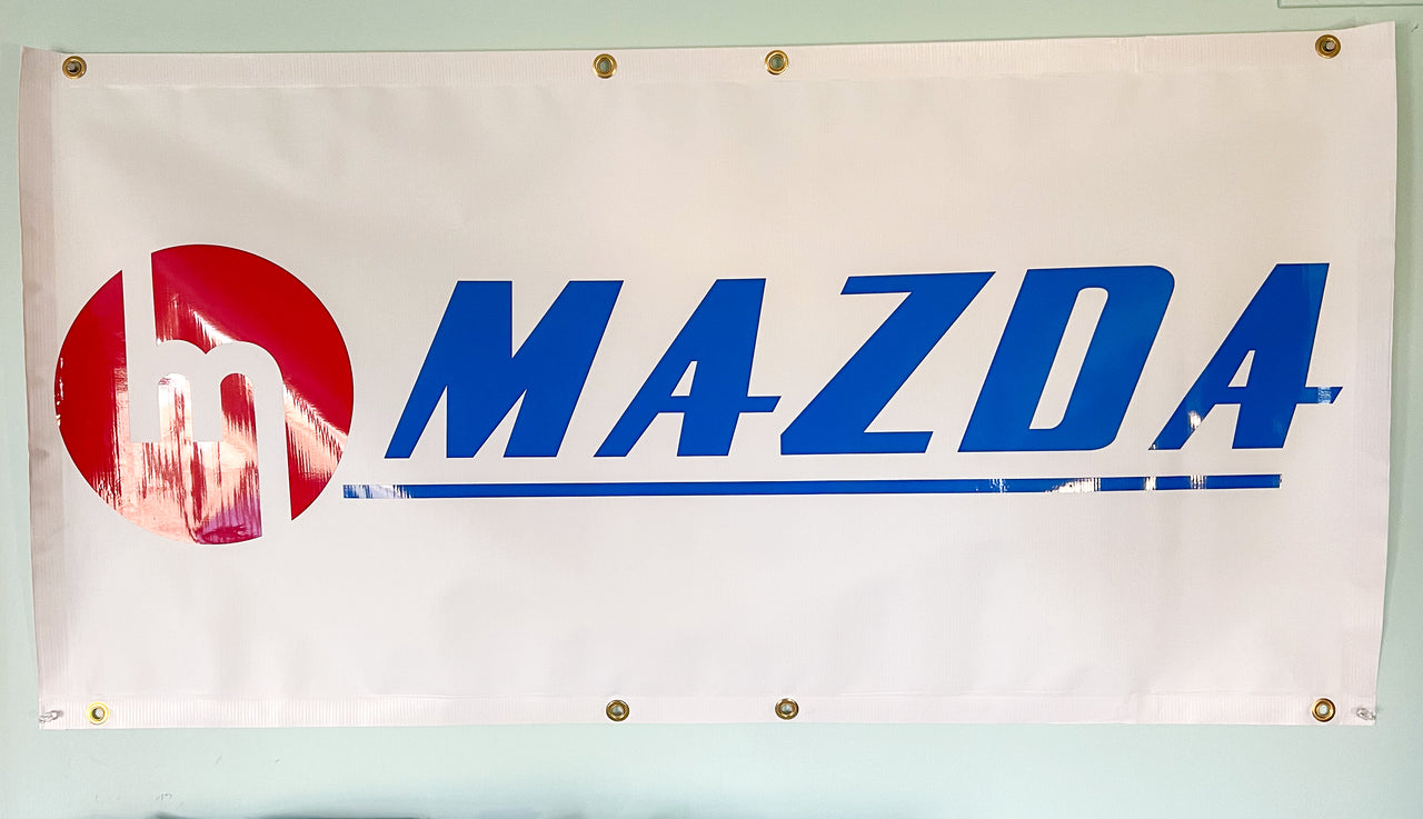Classic Mazda Logo Banner