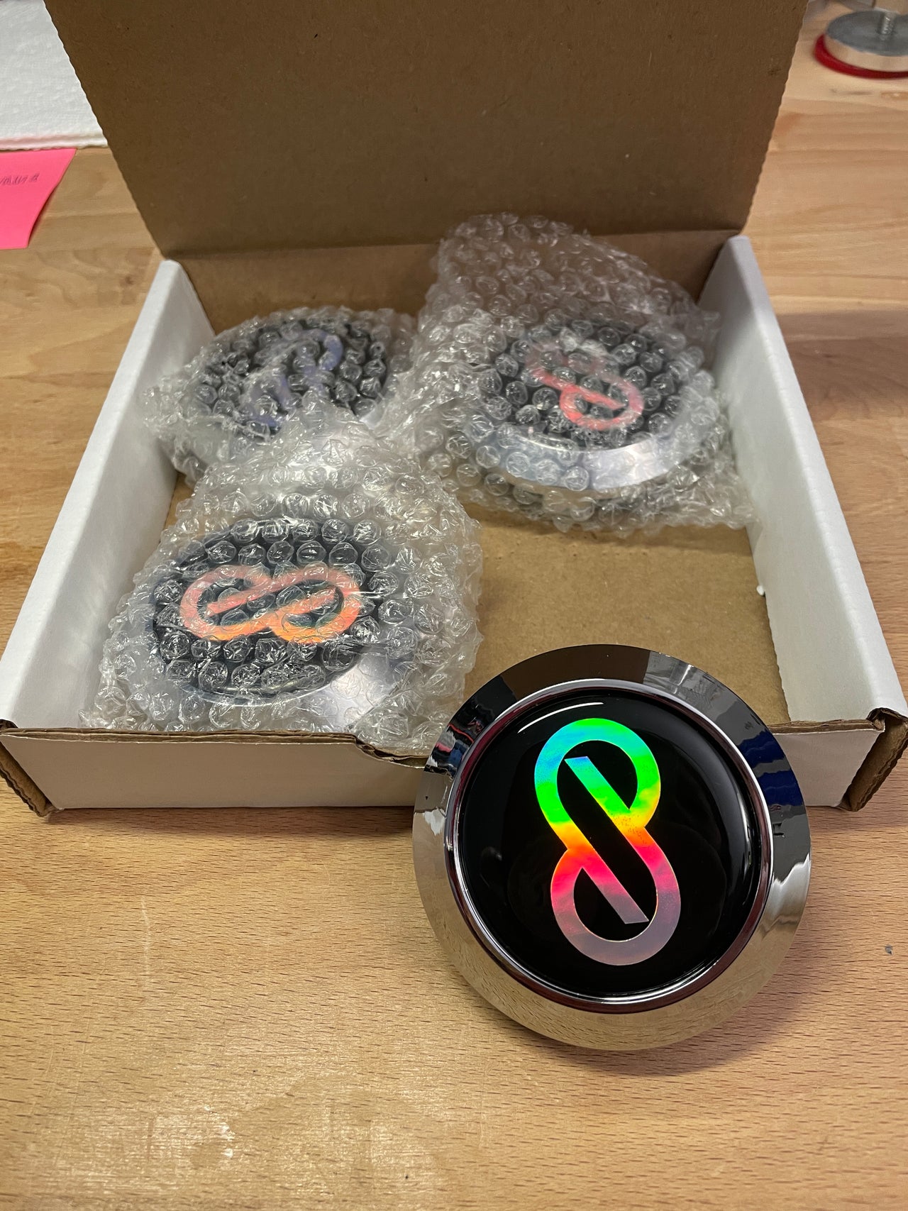 Clearance - 16", 17", 18" and 15x8" Enkei: Chrome - Black - NeoChrome/Rainbow