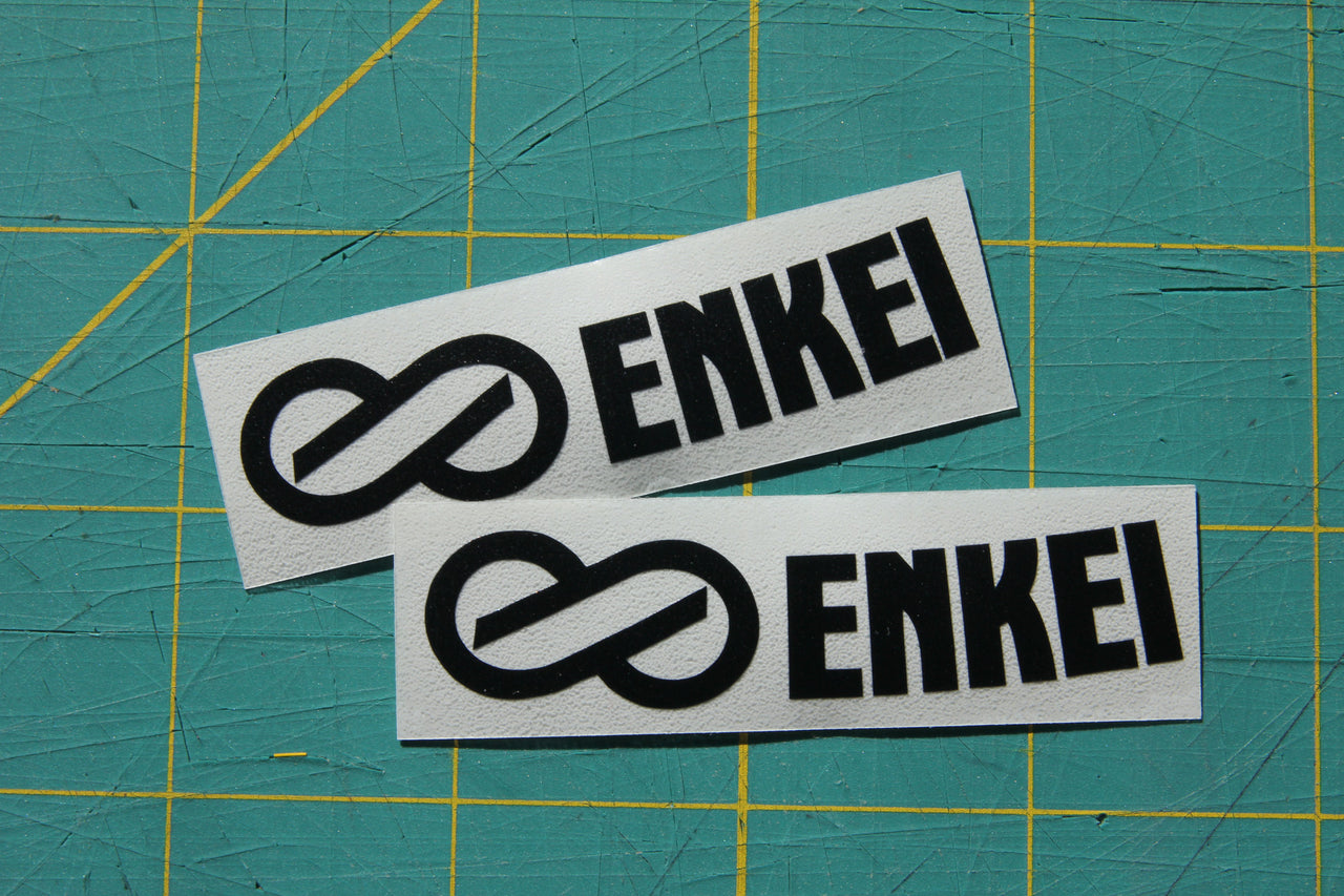Replacement Enkei RPF1 Wheel Stickers (Set of 2)