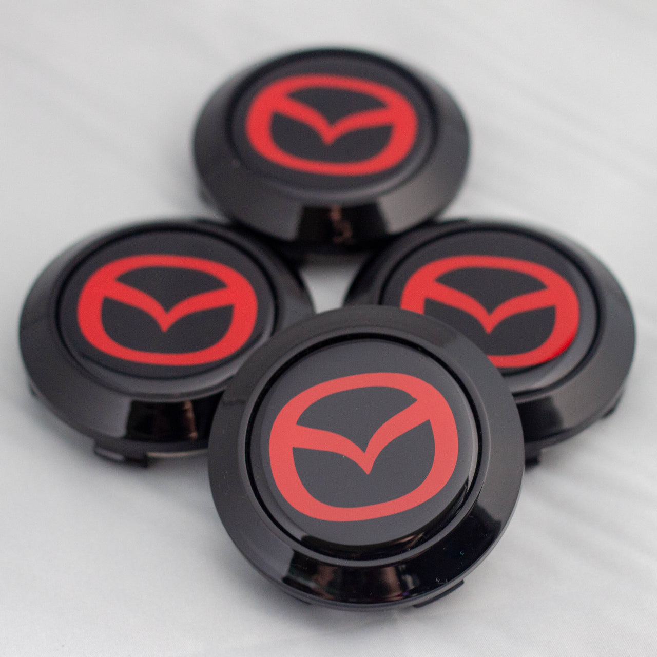 Mazda Logo Enkei RPF1 Center Caps (Set of 4)